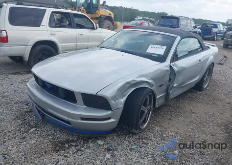 2007 Ford Mustang V6 Deluxe/V6 Premium из США, поврежденный, VIN 1ZVFT84N575357934